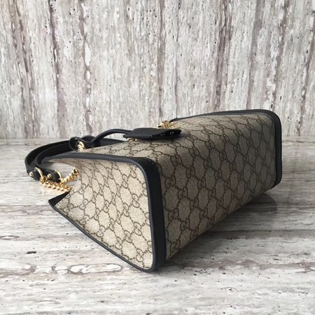 Gucci Padlock Small GG Shoulder Bag 498156 Black Gucci Padlock Small GG Shoulder Bag 498156 Black