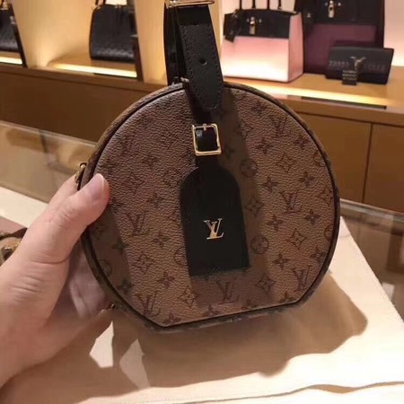 Louis Vuitton Monogram Reverse Canvas PETITE BOITE CHAPEAU M43510 Louis Vuitton Monogram Reverse Canvas PETITE BOITE CHAPEAU M43510