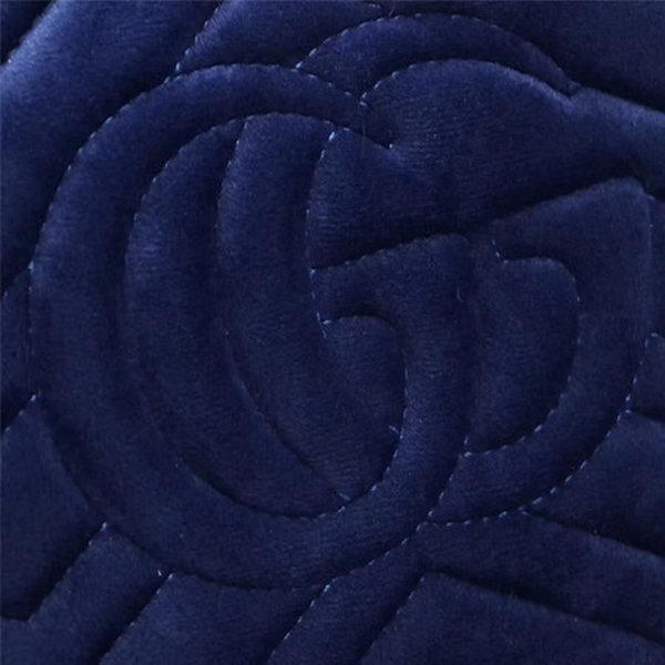 Gucci GG Marmont Matelasse Velvet Shoulder Bag 447632 Royal Gucci GG Marmont Matelasse Velvet Shoulder Bag 447632 Royal