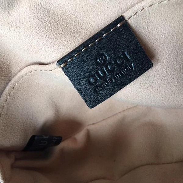Gucci GG Marmont Leather Belt Bag 476434 Black Gucci GG Marmont Leather Belt Bag 476434 Black