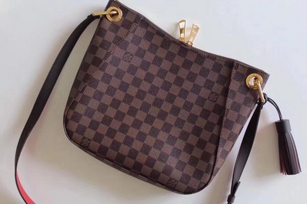 Louis Vuitton Damier Ebene Canvas Original Leather SOUTH BANK BESACE N42230 Louis Vuitton Damier Ebene Canvas Original Leather SOUTH BANK BESACE N42230