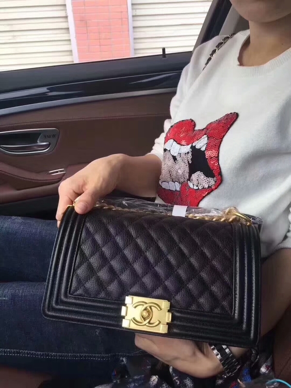 2017 Chanel Leboy Original Deerskin Leather 67087 2017 Chanel Leboy Original Deerskin Leather 67087