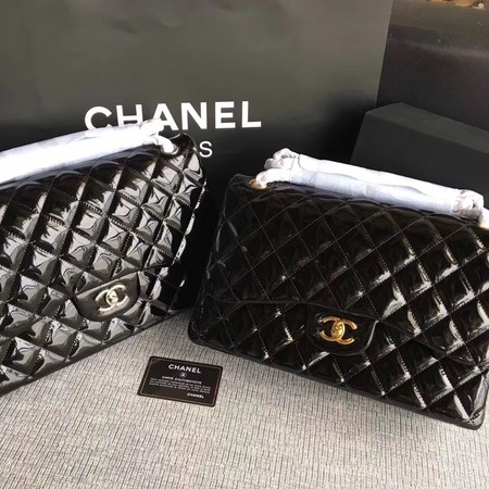 Chanel Classic Flap Bag Original Leather A1113 Black Chanel Classic Flap Bag Original Leather A1113 Black