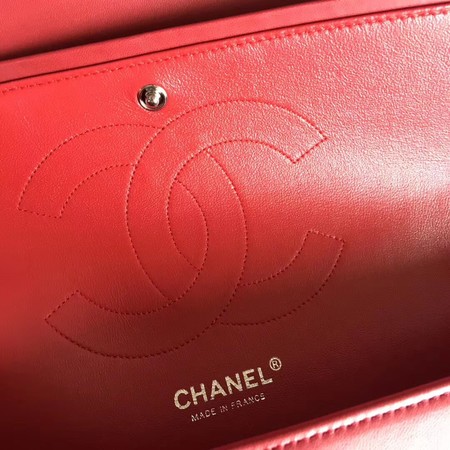 Chanel Classic Flap Bag Original Leather A1113 Red Chanel Classic Flap Bag Original Leather A1113 Red