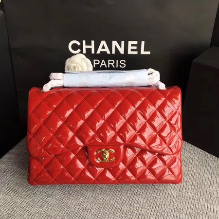 Chanel Classic Flap Bag Original Leather A1113 Red Chanel Classic Flap Bag Original Leather A1113 Red