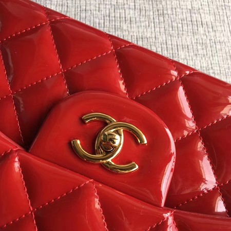Chanel Classic Flap Bag Original Leather A1113 Red Chanel Classic Flap Bag Original Leather A1113 Red
