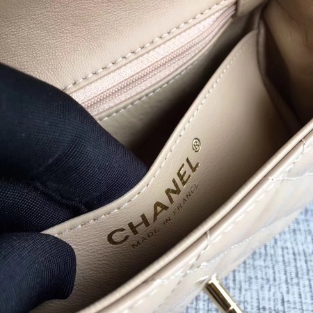 Chanel Classic Flap mini Bag Original Leather A1115 Apricot Chanel Classic Flap mini Bag Original Leather A1115 Apricot
