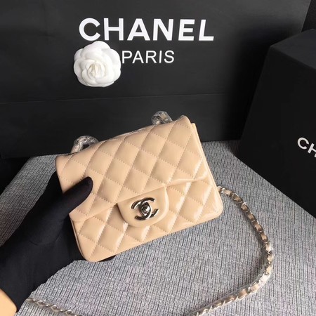 Chanel Classic Flap mini Bag Original Leather A1115 Apricot Chanel Classic Flap mini Bag Original Leather A1115 Apricot