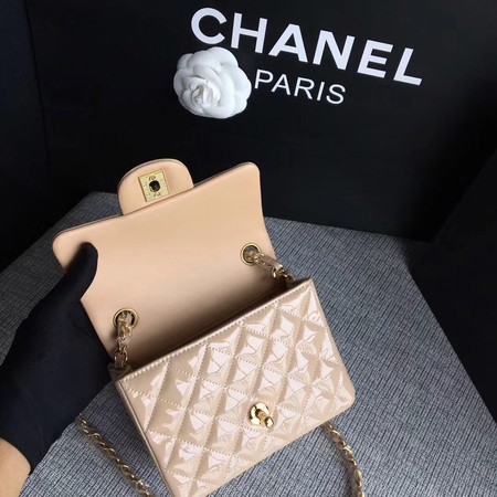 Chanel Classic Flap mini Bag Original Leather A1115 Apricot Chanel Classic Flap mini Bag Original Leather A1115 Apricot