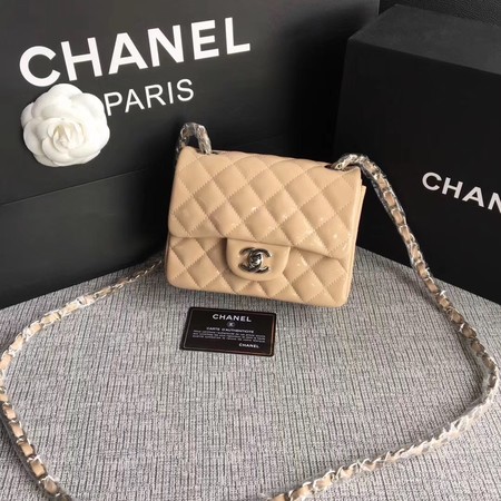 Chanel Classic Flap mini Bag Original Leather A1115 Apricot Chanel Classic Flap mini Bag Original Leather A1115 Apricot