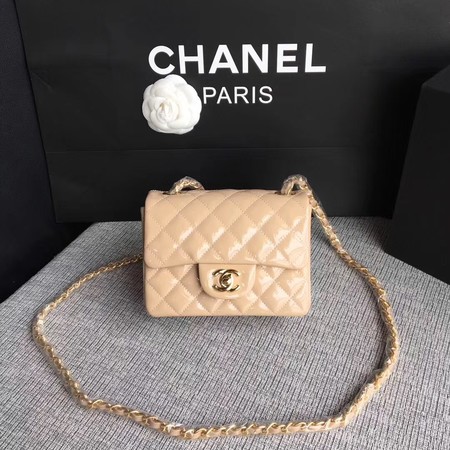 Chanel Classic Flap mini Bag Original Leather A1115 Apricot Chanel Classic Flap mini Bag Original Leather A1115 Apricot