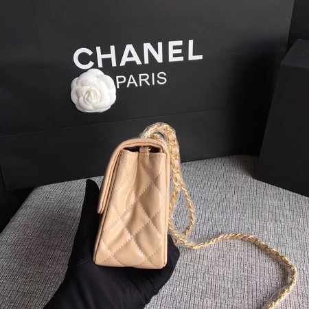 Chanel Classic Flap mini Bag Original Leather A1115 Apricot Chanel Classic Flap mini Bag Original Leather A1115 Apricot