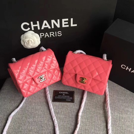 Chanel Classic Flap mini Bag Original Leather A1115 Pink Chanel Classic Flap mini Bag Original Leather A1115 Pink