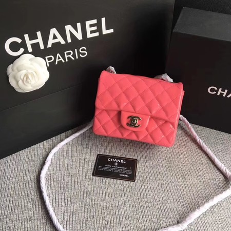 Chanel Classic Flap mini Bag Original Leather A1115 Pink Chanel Classic Flap mini Bag Original Leather A1115 Pink
