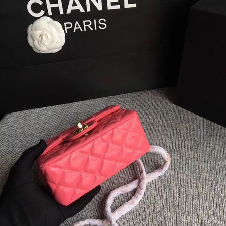 Chanel Classic Flap mini Bag Original Leather A1115 Pink Chanel Classic Flap mini Bag Original Leather A1115 Pink