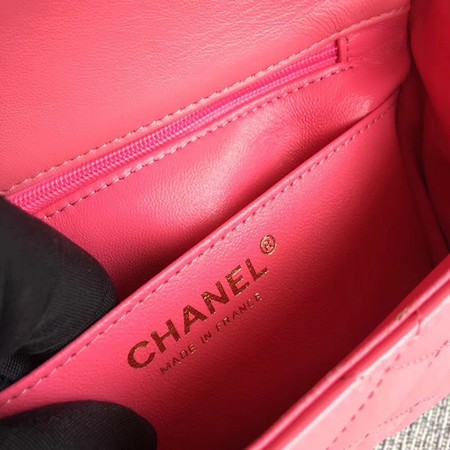 Chanel Classic Flap mini Bag Original Leather A1115 Pink Chanel Classic Flap mini Bag Original Leather A1115 Pink