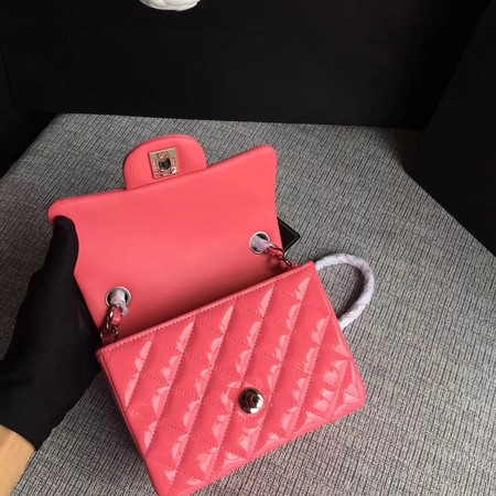 Chanel Classic Flap mini Bag Original Leather A1115 Pink Chanel Classic Flap mini Bag Original Leather A1115 Pink