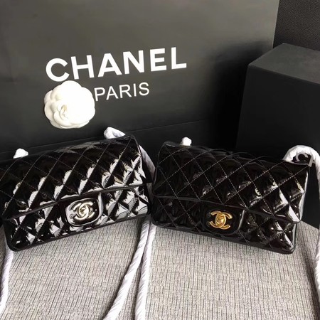 Chanel Classic Flap mini Bag Original Leather A1117 Black Chanel Classic Flap mini Bag Original Leather A1117 Black