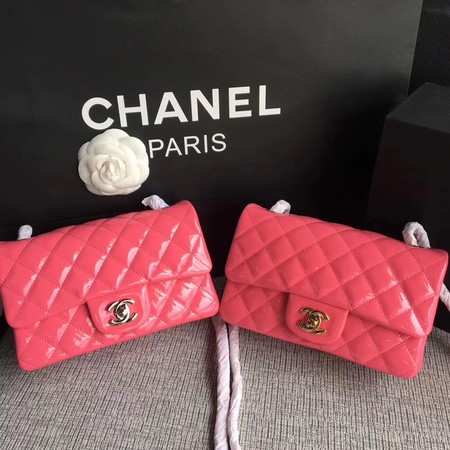 Chanel Classic Flap mini Bag Original Leather A1117 Pink Chanel Classic Flap mini Bag Original Leather A1117 Pink