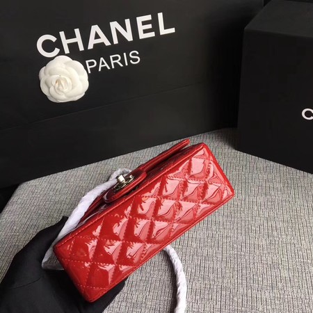 Chanel Classic Flap mini Bag Original Leather A1117 Red Chanel Classic Flap mini Bag Original Leather A1117 Red