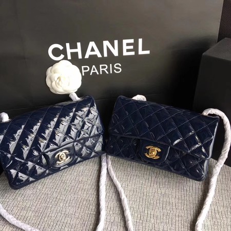 Chanel Classic Flap mini Bag Original Leather A1117 Royal Chanel Classic Flap mini Bag Original Leather A1117 Royal