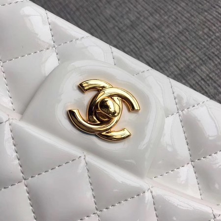 Chanel Classic Flap mini Bag Original Leather A1117 White Chanel Classic Flap mini Bag Original Leather A1117 White