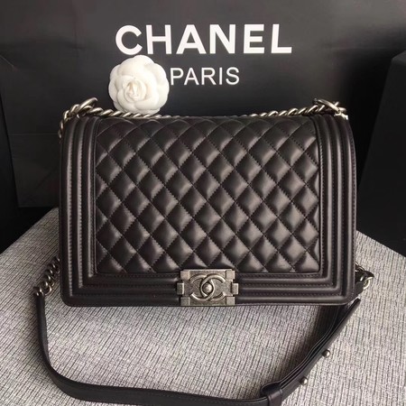 Boy Chanel Flap Bags Original Sheepskin Leather A67088 Black Boy Chanel Flap Bags Original Sheepskin Leather A67088 Black