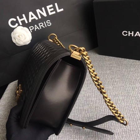 Boy Chanel Flap Bags Original Sheepskin Leather A67088 Black Boy Chanel Flap Bags Original Sheepskin Leather A67088 Black