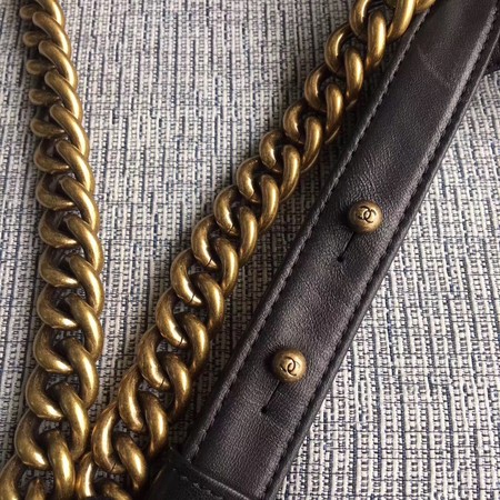 Boy Chanel Flap Bags Original Sheepskin Leather A67088 Black Boy Chanel Flap Bags Original Sheepskin Leather A67088 Black