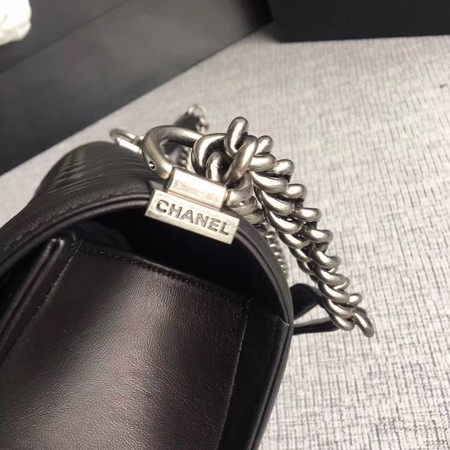 Boy Chanel Flap Bags Original Sheepskin Leather A67088 Black Boy Chanel Flap Bags Original Sheepskin Leather A67088 Black