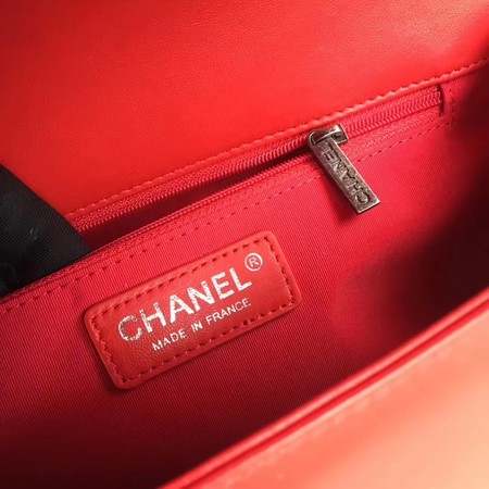 Boy Chanel Flap Bags Original Sheepskin Leather A67088 Red Boy Chanel Flap Bags Original Sheepskin Leather A67088 Red