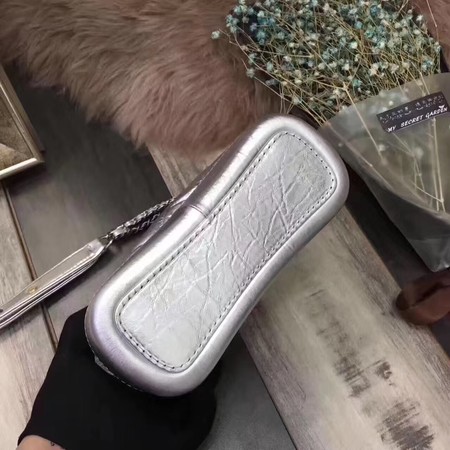 Chanel Gabrielle Shoulder Bag Original Sheepskin Leather A93841 Silver Chanel Gabrielle Shoulder Bag Original Sheepskin Leather A93841 Silver