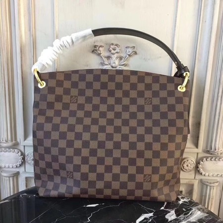 Louis Vuitton Damier Ebene Canvas GRACEFUL PM N44044 Louis Vuitton Damier Ebene Canvas GRACEFUL PM N44044