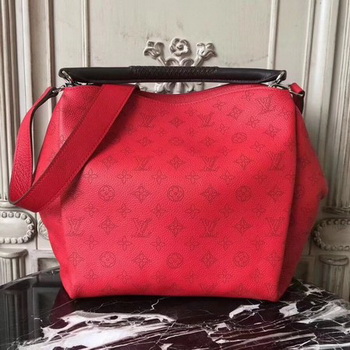 Louis Vuitton Mahina Leather BABYLONE PM M50031 Red Louis Vuitton Mahina Leather BABYLONE PM M50031 Red