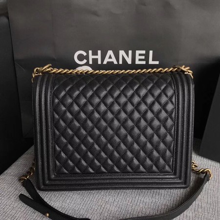 Boy Chanel Flap Shoulder Bag Black Original Cannage Pattern A67087 Silver Boy Chanel Flap Shoulder Bag Black Original Cannage Pattern A67087 Silver