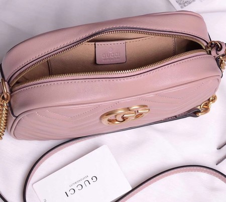 Gucci GG Marmont Small Shoulder Bag 447632 Deep Pink Gucci GG Marmont Small Shoulder Bag 447632 Deep Pink