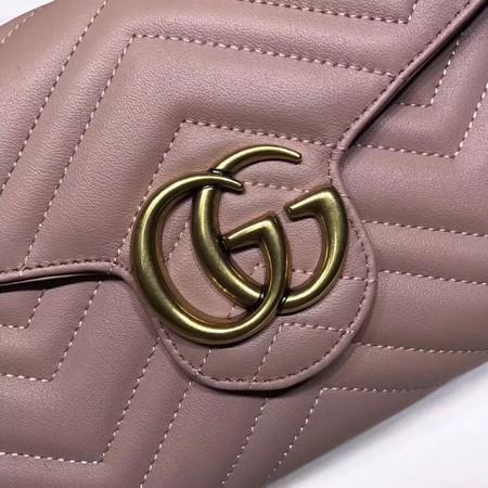 Gucci GG Marmont Matelasse mini Bag 474575 Pink Gucci GG Marmont Matelasse mini Bag 474575 Pink