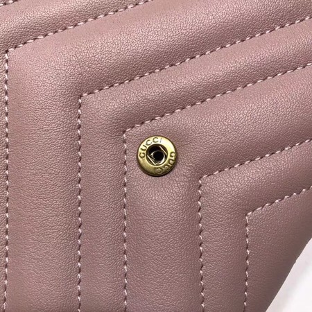 Gucci GG Marmont Matelasse mini Bag 474575 Pink Gucci GG Marmont Matelasse mini Bag 474575 Pink