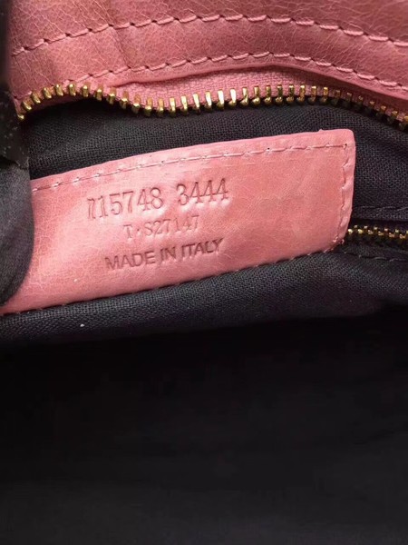 Balenciaga Giant City Gold Studs Handbag 084333 Pink Balenciaga Giant City Gold Studs Handbag 084333 Pink