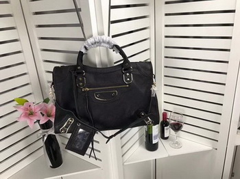 Balenciaga Giant City Gold Studs Handbag B084334 Black Balenciaga Giant City Gold Studs Handbag B084334 Black