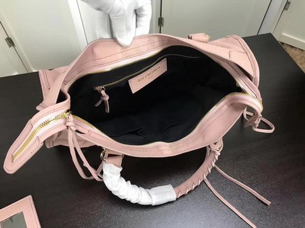 Balenciaga Giant City Gold Studs Handbag B084334 Pink Balenciaga Giant City Gold Studs Handbag B084334 Pink