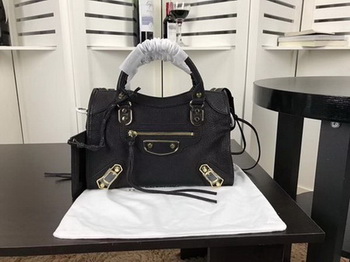Balenciaga Giant City Gold Studs Handbag B084335 Black Balenciaga Giant City Gold Studs Handbag B084335 Black
