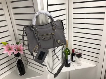 Balenciaga Giant City Gold Studs Handbag B084335 Grey Balenciaga Giant City Gold Studs Handbag B084335 Grey