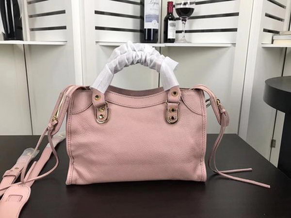Balenciaga Giant City Gold Studs Handbag B084335 Pink Balenciaga Giant City Gold Studs Handbag B084335 Pink