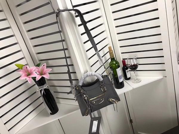 Balenciaga Giant City Gold Studs Handbag B084336 Grey Balenciaga Giant City Gold Studs Handbag B084336 Grey