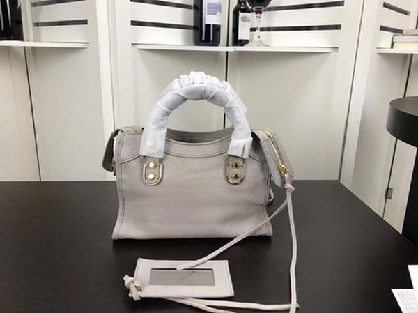 Balenciaga Giant City Gold Studs Handbag B084336 Light Grey Balenciaga Giant City Gold Studs Handbag B084336 Light Grey