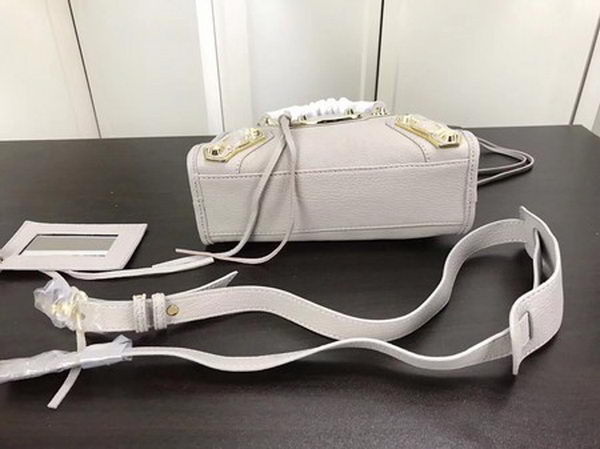 Balenciaga Giant City Gold Studs Handbag B084336 Light Grey Balenciaga Giant City Gold Studs Handbag B084336 Light Grey
