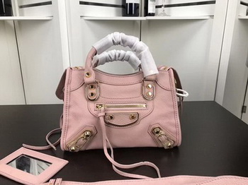 Balenciaga Giant City Gold Studs Handbag B084336 Pink Balenciaga Giant City Gold Studs Handbag B084336 Pink