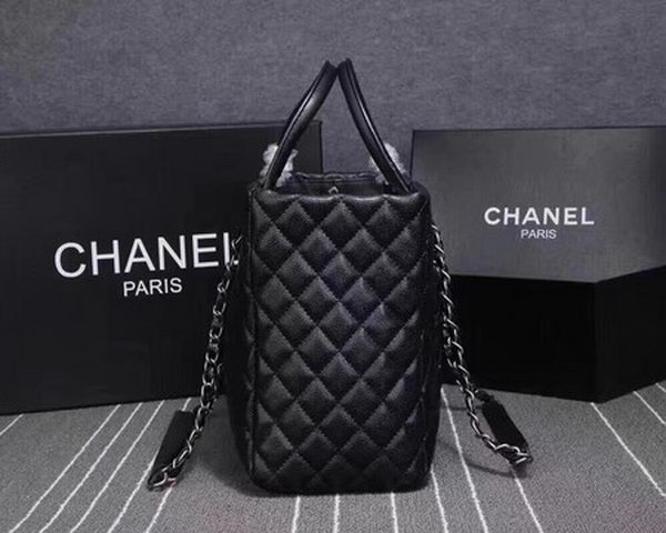 Chanel Tote Bag Sheepskin Leather CHA3625 Black Chanel Tote Bag Sheepskin Leather CHA3625 Black