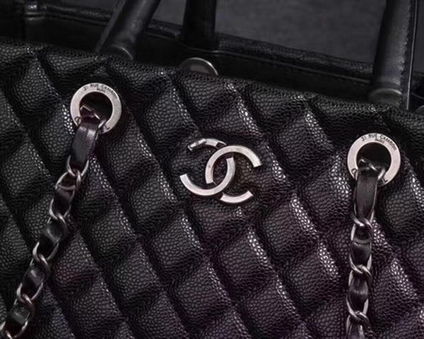 Chanel Tote Bag Sheepskin Leather CHA3625 Black Chanel Tote Bag Sheepskin Leather CHA3625 Black